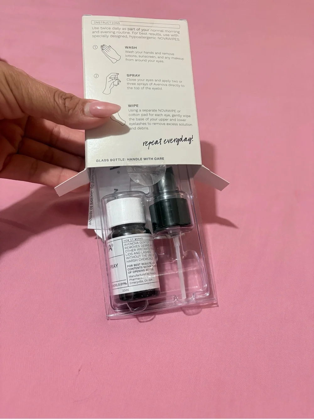 Avenova Lid & Lash Cleansing Spray